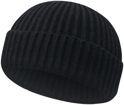 Gisdanchz Black Beanie Hat for Men Beenies Hats for Womens Winter