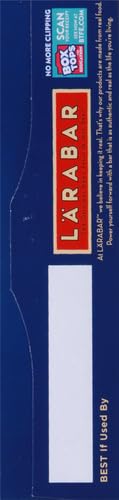 LARABAR BLUEBERRY MUFFIN FRUIT AND NUT BARS, GLUTEN FREE AND VEGAN, 9.6 OZ, 6 CT