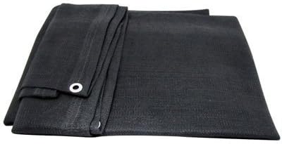 Shade Net Shade Tarp Construction Fence Tarp Dust and Wind Tarp Canopy Shade Screen 8 x 15 by Generic