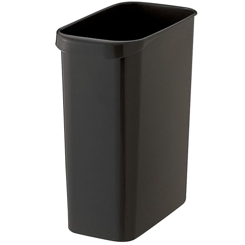 リス(RISU) ゴミ箱 くず入れ 角 12L ブラック サスティメイド ダストボックス 日本製 オフィス 事務所 シンプル エコ グリーン購入法適合品