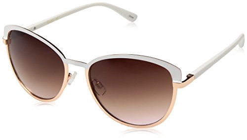 Womens White Polarized Sunglasses - Jessica Simpson Women's J5316 Whrg Non-Polarized