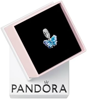 Amazon.com: PANDORA Two-Tone Celestial Triple Dangle Charm