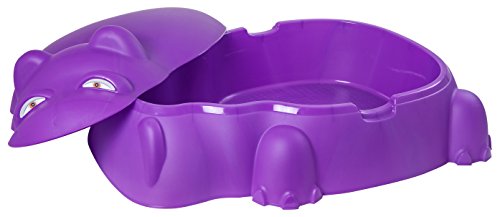 Starplay Hippo Pool/Sandpit with Cover, Purple