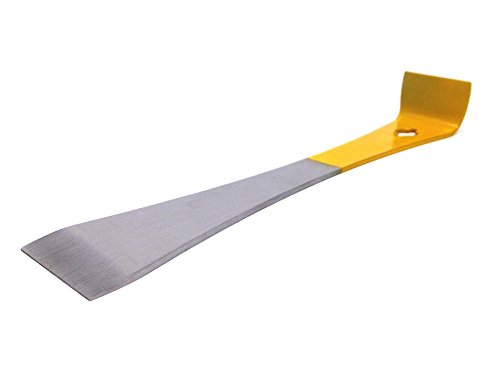 Honbay Stainless Steel Bee Hive Tool Frame Lifter and Scraper for Beekeepers (Half Yellow)