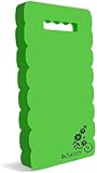 InSassy Garden Kneeler Pad - Kneeling Mat for Gardening Baby Bath Yoga Exercise & Prayer - High Density Foam Knee Pad for Work, Green (Large - 18 x 8 1/4 x 4/5 Inches)