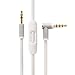 ICEVEIN OEM Replacement Audio Cable Cord Wire for Beats by Dr Dre Headphones Solo/Studio/Pro/Detox/Wireless/Mixr/Executive/Pill (White)