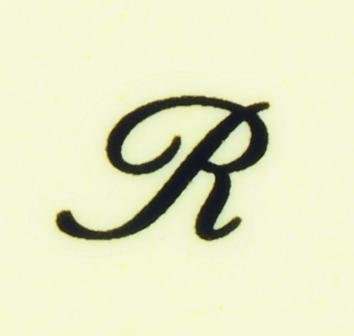 イメージカタログ オリジナル アール 筆記 体