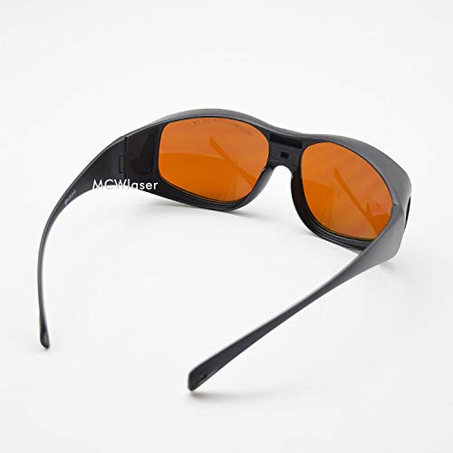 MCWlaser Laser Safty Protective Goggles Glasses 190-540 & 800-1700nm Typical For 355nm 405nm 445nm 450nm 473nm 520nm… - Image 5