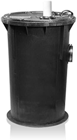 Blue Angel Pumps 60166-BLU1 18" x 24" Poly-Structural Foam Basin, Non-Perforated Lid, 2.25" Hub and Hardware Kit