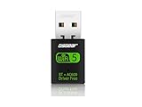 OSGEAR USB WiFi Bluetooth Dongle Adapter 600Mbps Wireless Card Network for pc La