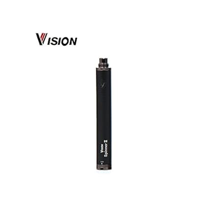 VISION Spinner 2 regelbarer E-Zigarette Akku 1650 mAh (Schwarz) - Ohne Nikotin und Tabak frei
