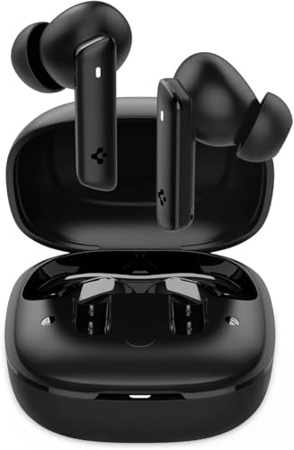 Audio Cuffie Bluetooth SA-TW P20, Auricolari Bluetooth 5.2 Wireless con Fino a 30 ore di Autonomia, Resistenza acqua IPX5, Cuffie Gaming USB-C Wireless 3 modalità Cancellazione Rumore - Nero