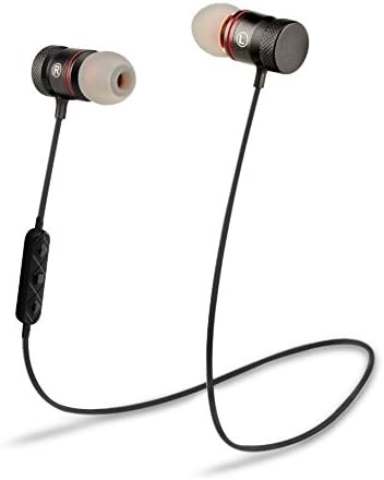 Teconica Y2A5 Magnetic Sports Stereo Bluetooth Headset with HD Microphone/Handsfree/Deep Bass Sound Compatible with All Android, iOS and Windows Device (Assorted Colour)