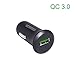 Fast USB C Car charger, Ofspower QC 3.0 Quick USB Car Charger with USB C Cable for Galaxy S8 S7 S6, LG G5, HTC M8 M9