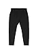 Boody Women's Slim FIt Crop Leggings - Seamless Workout Leggings for Women - Mid-Rise Athletic Gym Yoga Pants, 80% Viscose Made from Bamboo for All-Day Comfort - Black, Large