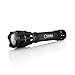 Nebo O2 Beam 420 Lumen LED flashlight in special gift case with 4 X EdisonBright AA alkaline batteries. 5 lighting modes. Zoom adjustable beam.