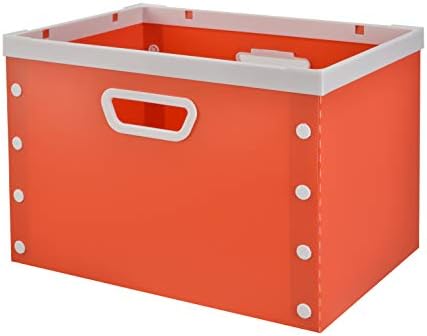 Plastic Storage Bins Basket Collapsible Decorative Storage Box