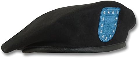 Marlow White US Army Black Beret