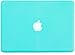 Kuzy Compatible with MacBook Pro 15.4 inch Case Model A1398 with Retina Display Soft Touch 15 inch Plastic Hard Shell Cover for Older MacBook Pro 15.4 inch, Teal Hot Blue