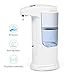 Automatic Soap Dispenser, 370ml Infrared Motion Sensor Liquid Dispenser with 3 Adjustable Dispensing Volume, IP65 Waterproof, Anti-leakage, Touchless Soap Dispenser for Kids, Kitchen, Bathroom
