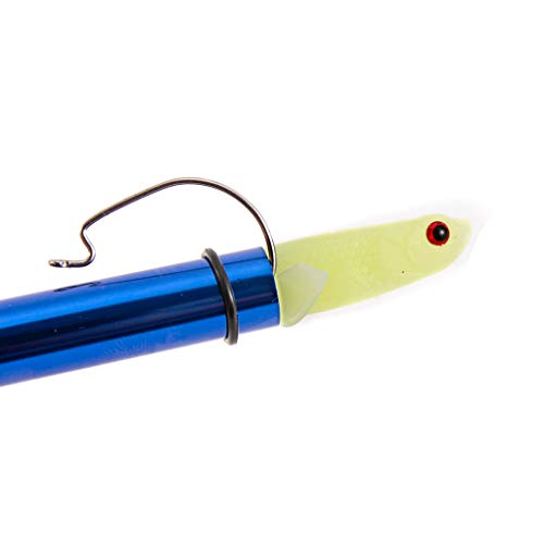 AutumnFall Silicone Wire Hooking Device Wacky Worm Tool Wacky O-Rings Wacky Rigging Plastic Style Worms Binding Bait Tool (Blue) - Thumbnail 2