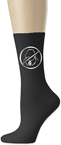 TONSILEA No Dickhead Stupid Rude Platinum Style Men's Cotton Socks