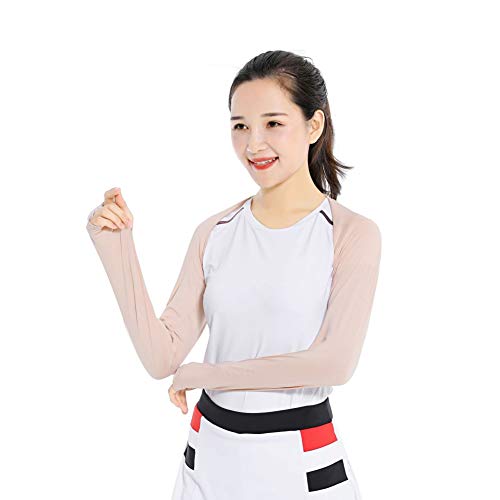 Anti UV Cooling Shawl Arm Sleeves Sun Protector Bolero Shrug for Golfing Riding