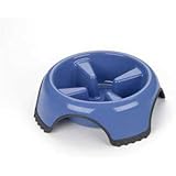 Skid Stop Slow Feed Bowl - Medium (Color May Vary)
