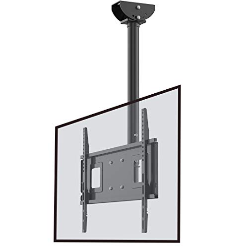 Loctek CM2 Ceiling TV Wall Mount Full Motion Adjustable Tilting Bracket Fits Most 32-65 Inch LCD LED Plasma Monitor Flat Panel Screen Display