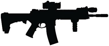 Tactical AR-15 Sticker - Decal - Die Cut - Black