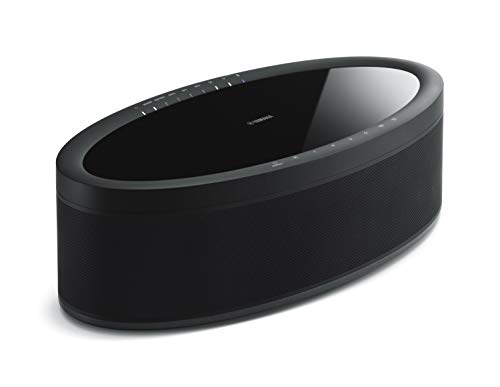 Yamaha MusicCast 50 WX-051 70W Wireless Speaker, Alexa Voice Control, Black, Single
