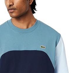 Lacoste Men's Classic Fit Colorblock T-Shirt, Navy
