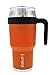 REDUCE COLD-1 Stainless Steel 40oz Vacuum Insulated Thermal Mug, 3-in-1 Lid and Ergonomic Handle - Ideal Cup for Coffee and Water, Powder Coat (Orange) - Great for Home/Travel, Straw Not Included