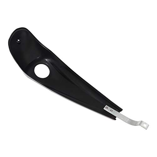 Senkauto Black Smooth Dash Oil Fuel Console & Gas Tank Cap Cover For Harley Touring FLHT FLHX 2008-2018 (Black w/Gas Cap) - Thumbnail 3