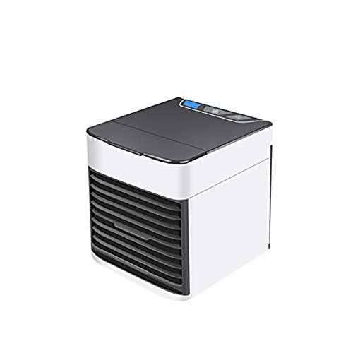 Xxyk Household air Cooler Portable Evaporative Air Conditioner Tower Cold Air Mini Cooler Fan Mobile Air Conditioning USB LED Light Adjustable Angle Low Noise
