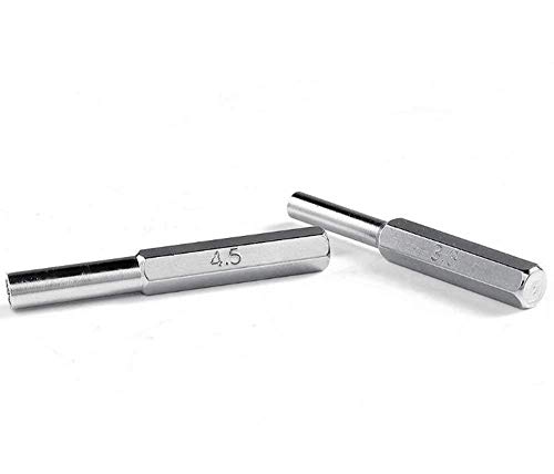 GCA Security Screwdriver Bit,Steel Set of 3.8mm & 4.5mm Screwdriver Security Game Bits for Nintendo NES, SNES, N64, GameBoy, and GameCube