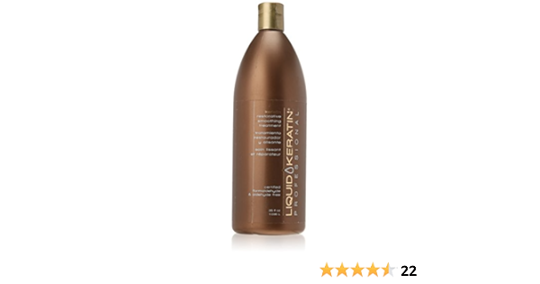 liquid keratin professional restorative smoothing treatment