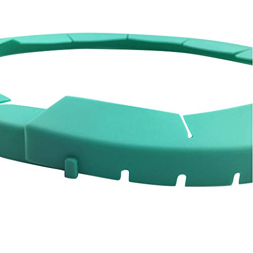 Fineday Storage Caddy, Adjustable Silicone Pie Crust Shield Silicone Fit 8.5-11.5Inch Rimmed Dish - Thumbnail 3