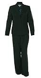 Evan Picone Women's Pinstriped Park Avenue Pant Suit