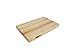John Boos R-Board Series Rectangular Wooden Maple Cutting Board 18”x12” – 1.5” Thick, 10-lb Reversible Butcher Block with Edge-Grain & Finger Grips – Made in the USA