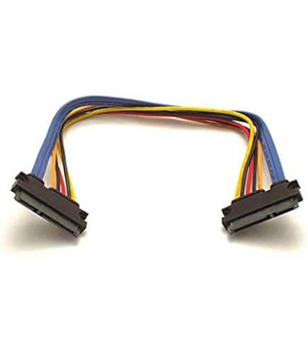 Cavo Prolunga SATA Power 15 Pin Femmina-femmina, Lunghezza 1,2 Metri, Micro SATA Cables