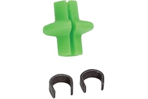 Pine Ridge Archery Products Slotted Kisser Button (Pack of 1), Lime Green