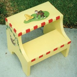 Curious George Step Stool