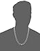 Men's Stainless Steel Curb Chain Necklace, 20