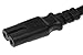 SF Cable, 6ft C7 to C8 USA with 18/2 SPT-2 Extension Power Cord