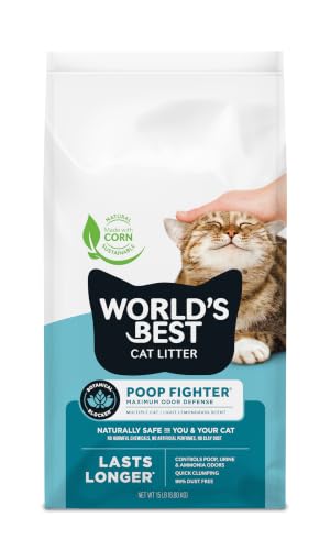 World's Best Cat Litter Poop Fighter