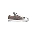 Converse Kids' Chuck Taylor All Star Canvas Low Top Sneaker, Charcoal, 2 M US Little Kid