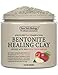 New York Biology Bentonite Clay Mask Infused with Organic Apple Cider Vinegar - 2 in 1 Powerful Facial Mask All Natural Deep Pore Cleansing for Removing Impurities from The Skin - 8.8 oz primary