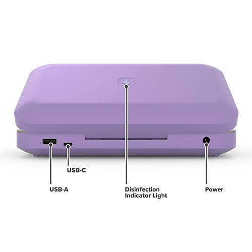PhoneSoap 3 UV Cell Phone Sanitizer & Dual Universal Cell Phone Charger