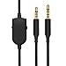 Sqrmekoko Inline Mute Volume Control Cable for Astro A10 A40 Gaming Headset Audio Talkback Chat Cord for Xbox One, PlayStation 4 PS4, Smartphone and MixAmp and PC Gaming